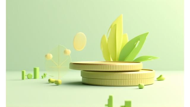 Illustrazione di monete euro e icone wellness (foglia, cuore), rappresentando il benessere a budget limitato.