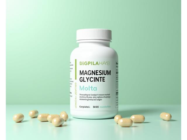 Confezione di Magnesio Glicinato di Life Extension, un integratore per il rilassamento.